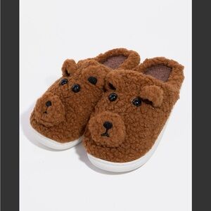 Brown Bear Slippers
